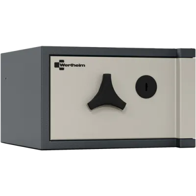 Wertschutzschrank AL 05 mit Doppelbartschloss, RAL 7030