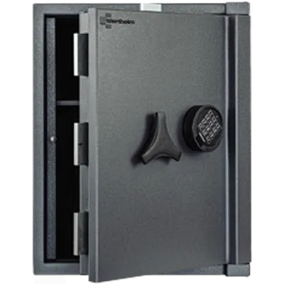 Wertschutzschrank AL 15 mit Elektronikschloss, RAL 7021