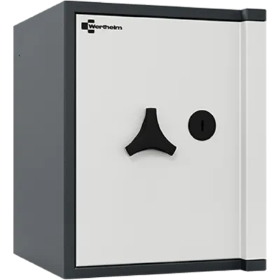 Wertschutzschrank AL 15 mit Doppelbartschloss, RAL 7035