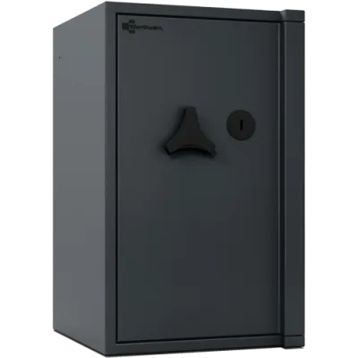 Wertschutzschrank AL 20 mit Doppelbartschloss, RAL 7021