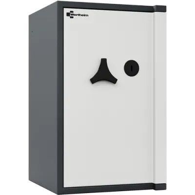 Wertschutzschrank AL 20 mit Doppelbartschloss, RAL 7035