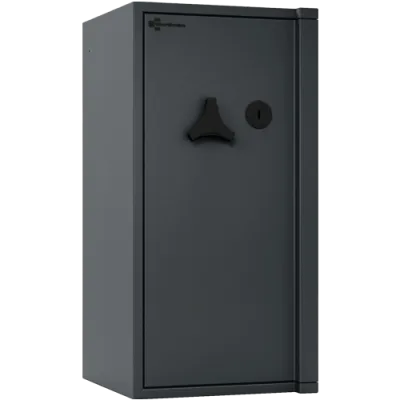 Wertschutzschrank AL 25 mit Doppelbartschloss, RAL 7021