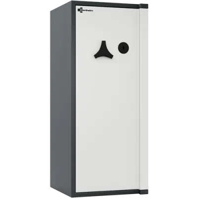 Wertschutzschrank AL 30 mit Doppelbartschloss, RAL 7035