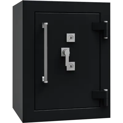 Wertschutzschrank Geneva 02, RAL 9005 - tiefschwarz