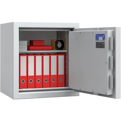 Wertschutzschrank LAUSANNE 01, Lackierung RAL 7035 lichtgrau