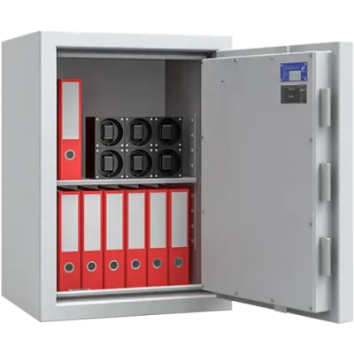 Wertschutzschrank LAUSANNE 03, Lackierung RAL 7035 lichtgrau