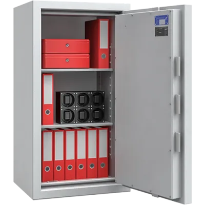 Wertschutzschrank LAUSANNE 05, Lackierung RAL 7035 lichtgrau