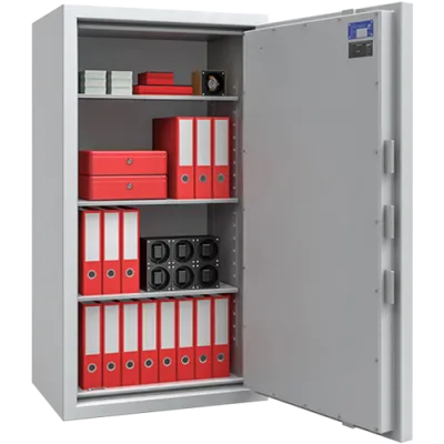 Wertschutzschrank LAUSANNE 06, Lackierung RAL 7035 lichtgrau