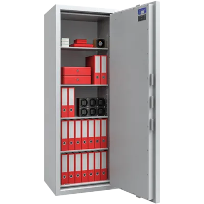 Wertschutzschrank LAUSANNE 11, Lackierung RAL 7035 lichtgrau