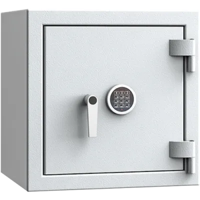 Wertschutzschrank Save4ever II 01 mit EKS Stellar, Lackierung RAL 7035