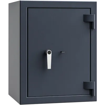 Wertschutzschrank Save4ever II 02 mit Doppelbartschloss, Lackierung RAL 7024