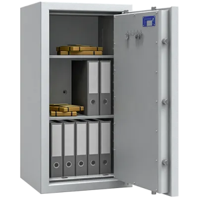 Wertschutzschrank SAVE4EVER II, Modell Save4ever II 04, Lackierung RAL 7035