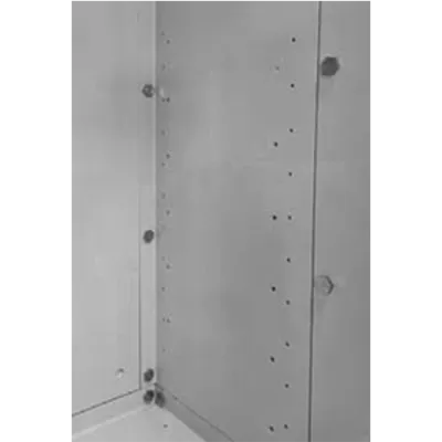 Innenansicht zerlegbarer Wertschutzschrank Modell DWS 1000 KB Z