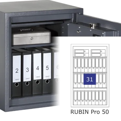 Wertschutzschrank RUBIN PRO 50