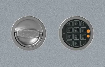Elektronikschloss Modell LaGard Swingbolt 39 E, versenkte Ausführung