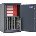 Schlüsseltresor SAFE4KEY-09, Lackierung RAL 7024