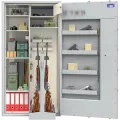 Waffenschrank ST. GALLEN WF SUPER KOMBI 55, Lackierung RAL 7035