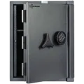 Wertschutzschrank AL 15 mit Elektronikschloss, RAL 7021