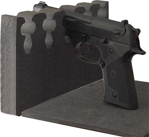 Waffenhalter für 8 Kurzwaffen (Beispielfoto)